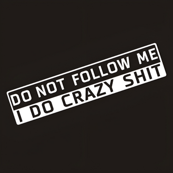 Crazy Autosticker (DO NOT FOLLOW ME, I DO CRAZY SHIT)🍖 - Auduro.ch