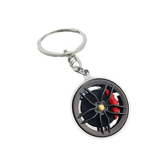 Drehbarer Felgen & Bremssattel Schlüsselanhänger.