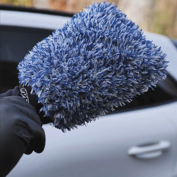 Deturner Premium Wash Mitt Waschhandschuh Anwendung